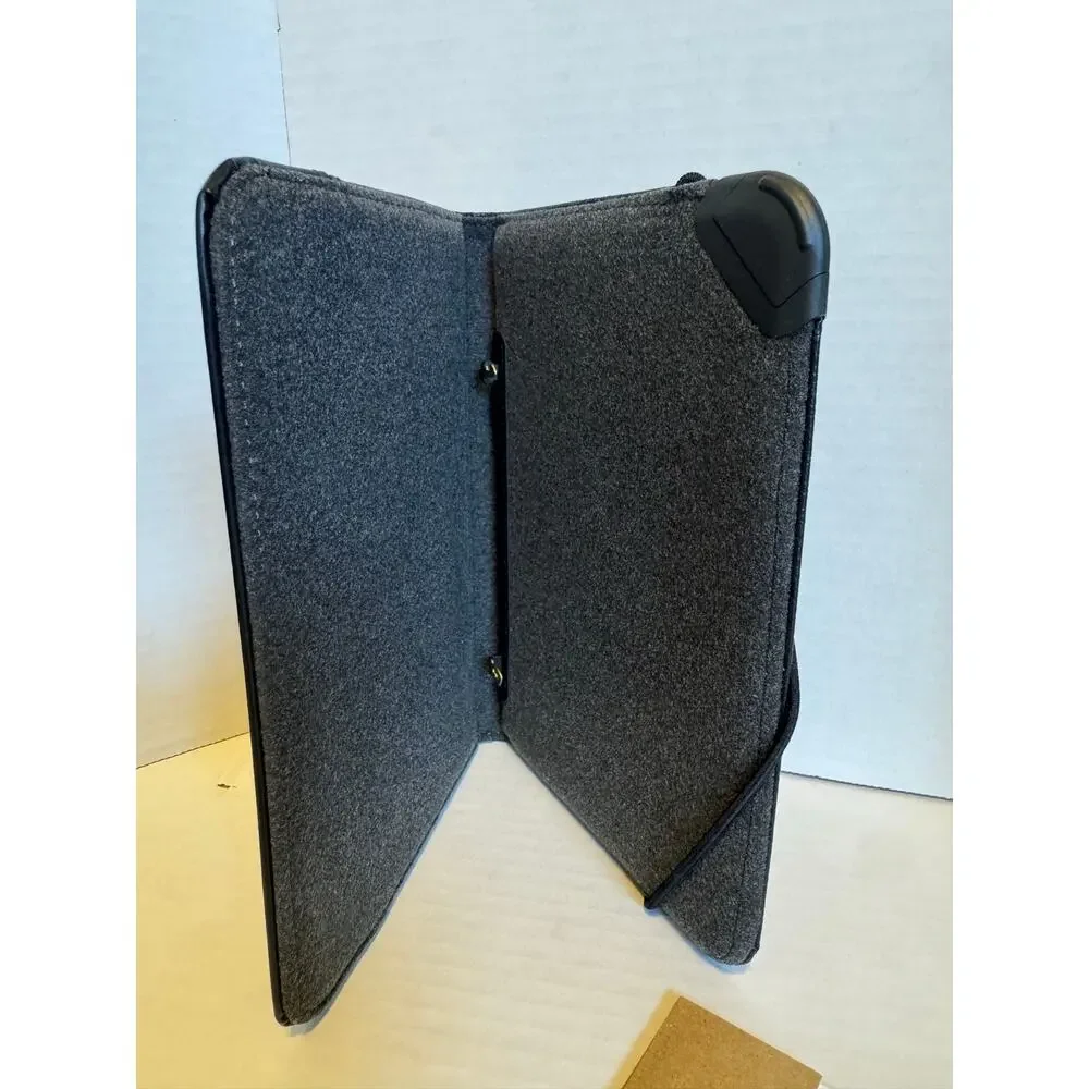 Amazon Kindle Keyboard 3rd Gen Leather Cover Black New Open Box